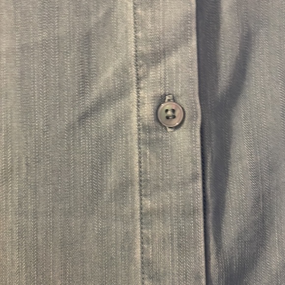 7 for all mankind Comfortable Denim Blouse - Picture 2 of 4